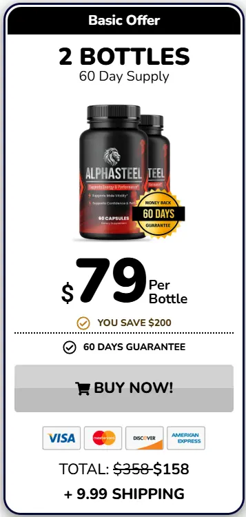 Buy AlphaSteel  2 Bottle